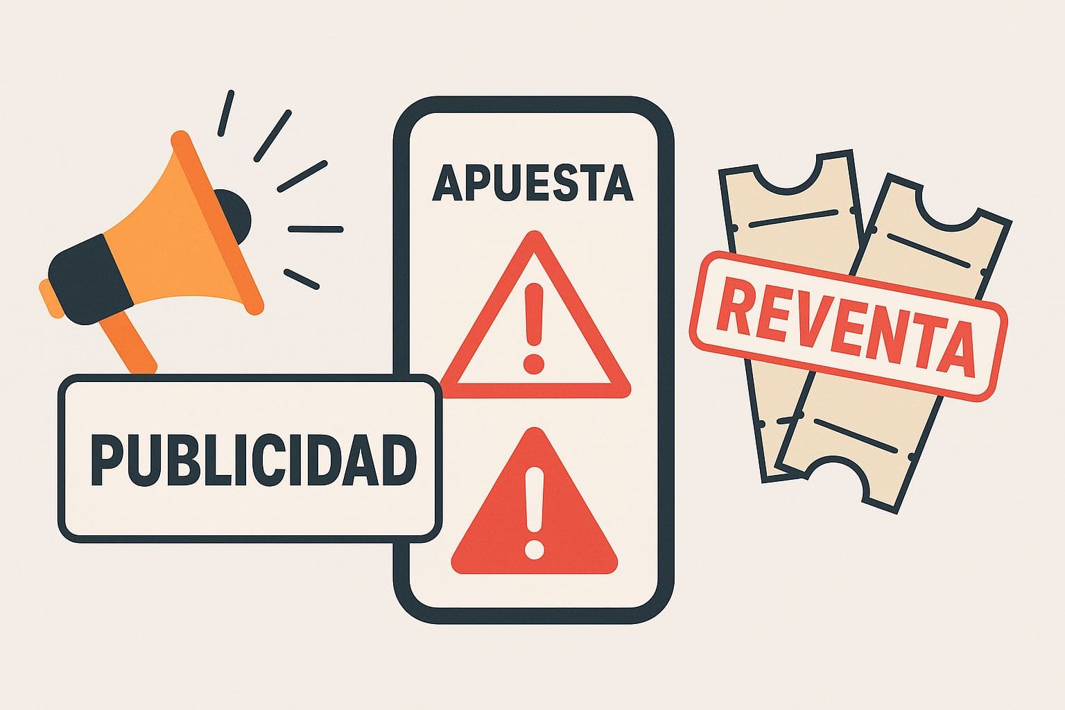 Material oficial sobre las reglas para la publicidad de apuestas en linea